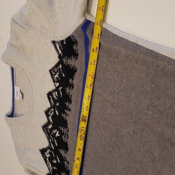 Old Navy Pullover Sweater Cotton/Nylon/Wool Blend Men's Large - Picture 8 of 10